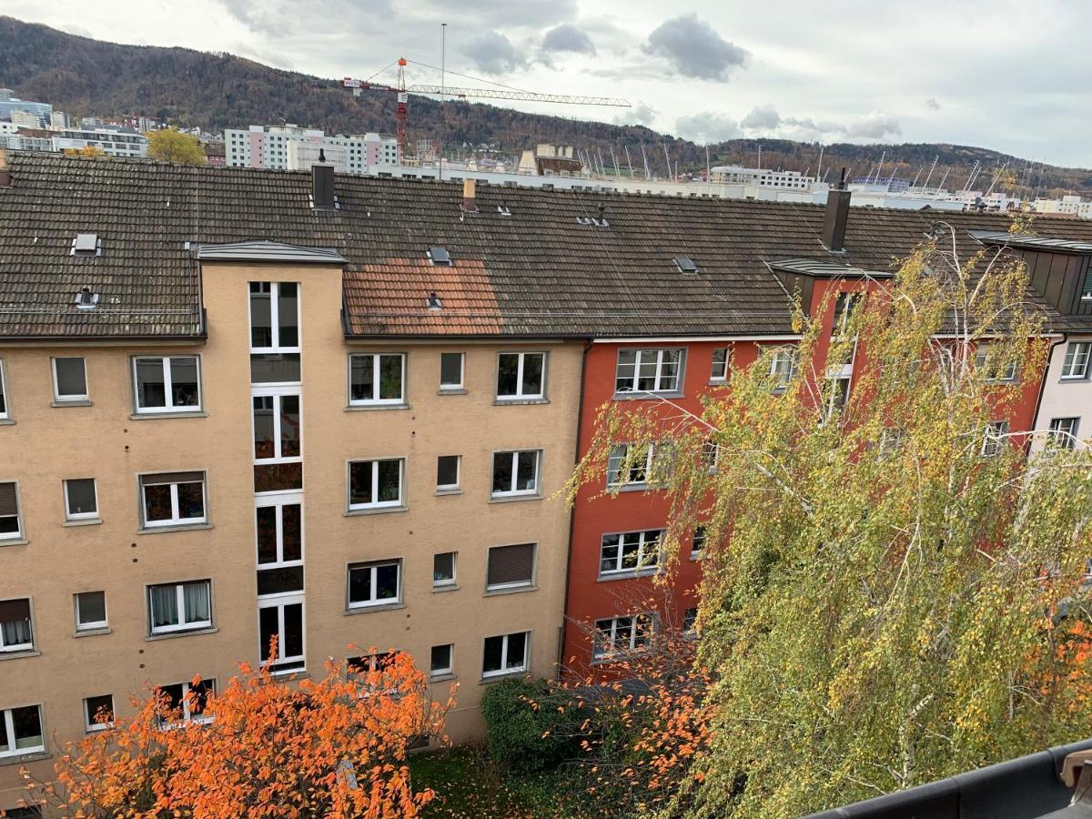 Ferienwohnung Modern 3Bdr Duplex With Skyroof In Trendy Zurich West Exterior foto
