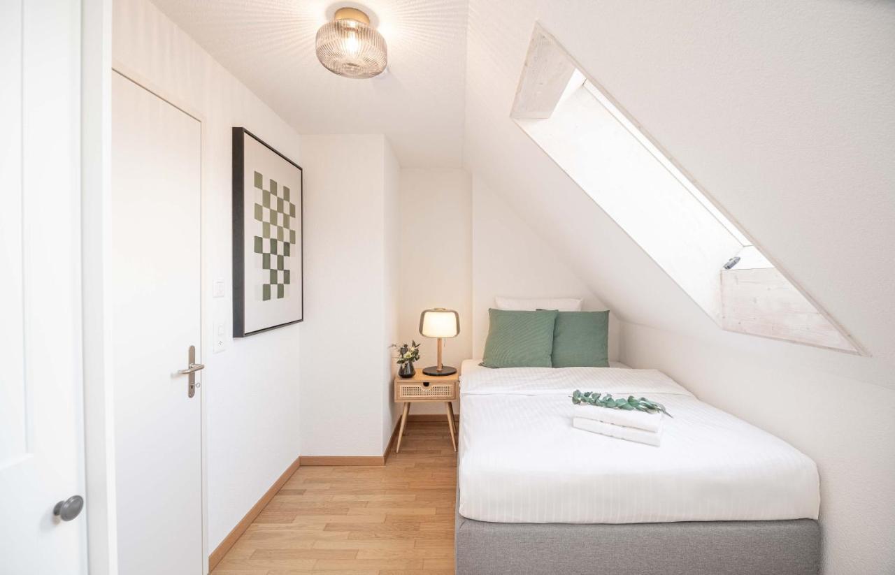 Ferienwohnung Modern 3Bdr Duplex With Skyroof In Trendy Zurich West Exterior foto