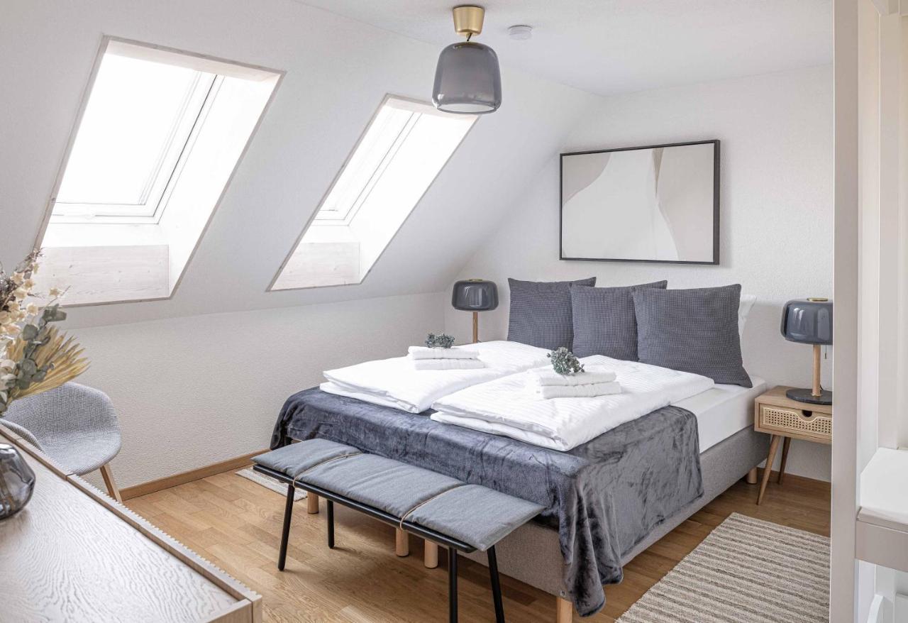 Ferienwohnung Modern 3Bdr Duplex With Skyroof In Trendy Zurich West Exterior foto